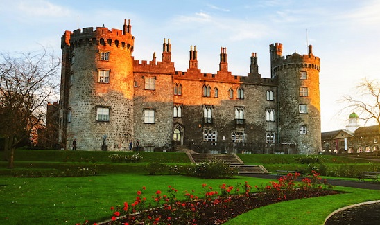 Kilkenny Castle at Sunset